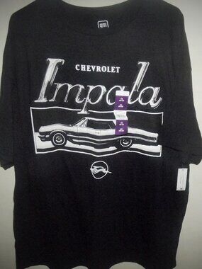 Mens GM Chevrolet Impala SS T Shirt SZ 2XL NWT